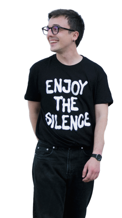ENJOY THE SILENCE - FEST- SHIRT